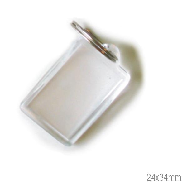 Brelok akrylowy 425. Nadruk pe�nokolorowy: 2 x 24 x 34