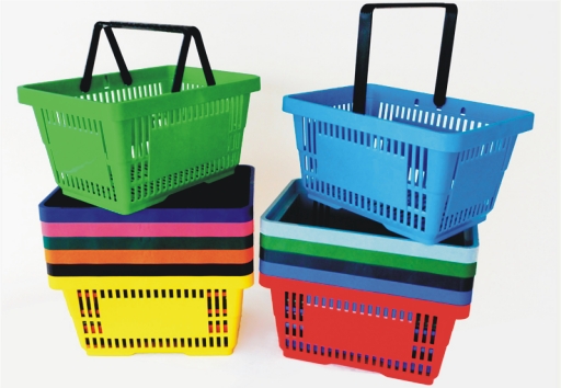 Koszyki Sklepowe Marketowe Plastikowe