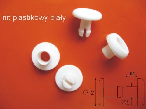 Nity Plastikowe Bia�e Symbol: NW3, NW5