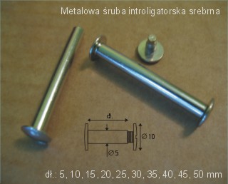 Metalowa �ruba Introligatorska Symbol: 35ST